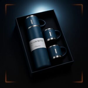Corporate Stainless Steel Vacuum Flask Gift Set