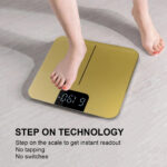 Digital Bathroom Scale – 180kg Capacity