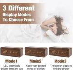 Modern LED Digital Desk Clock
