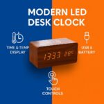 Modern LED Digital Desk Clock