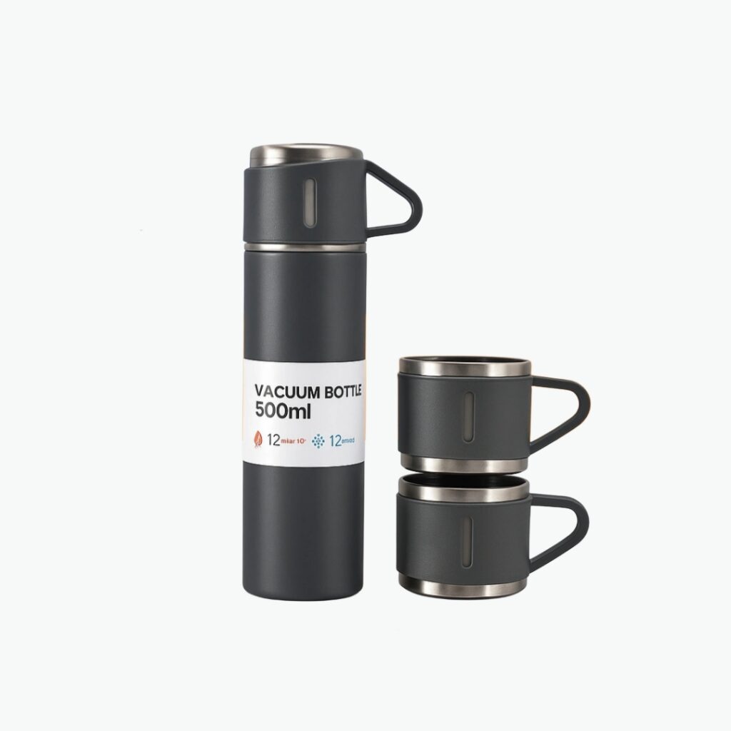 Corporate Stainless Steel Vacuum Flask Gift Set