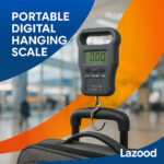 Portable Digital Hanging Scale – 50kg Capacity