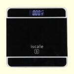 iScale Digital Bathroom Scale Black