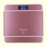 iScale Digital Bathroom Scale Pink