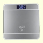 iScale Digital Bathroom Scale Silver