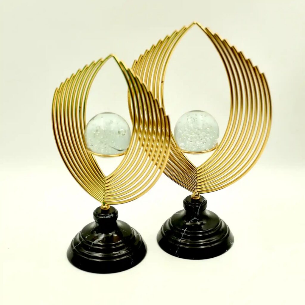 Begüsa Plato 2 Piece Set Accessory Gold Plated