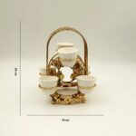 Golden Arabic Coffee Cup Holder