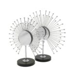 Golden masterpiece - peacock tail shape