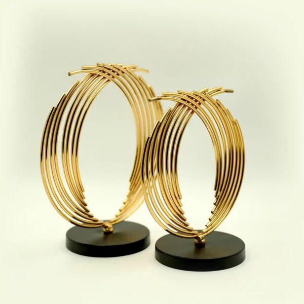 Metal Ring Art Decor