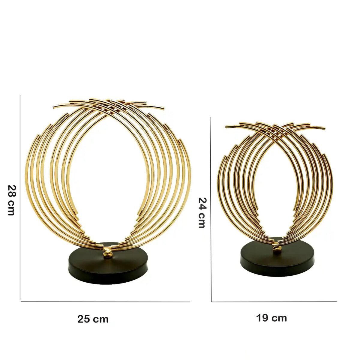 Metal Ring Art Decor