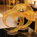 Ornamental Sun Abstract Metal Figurines