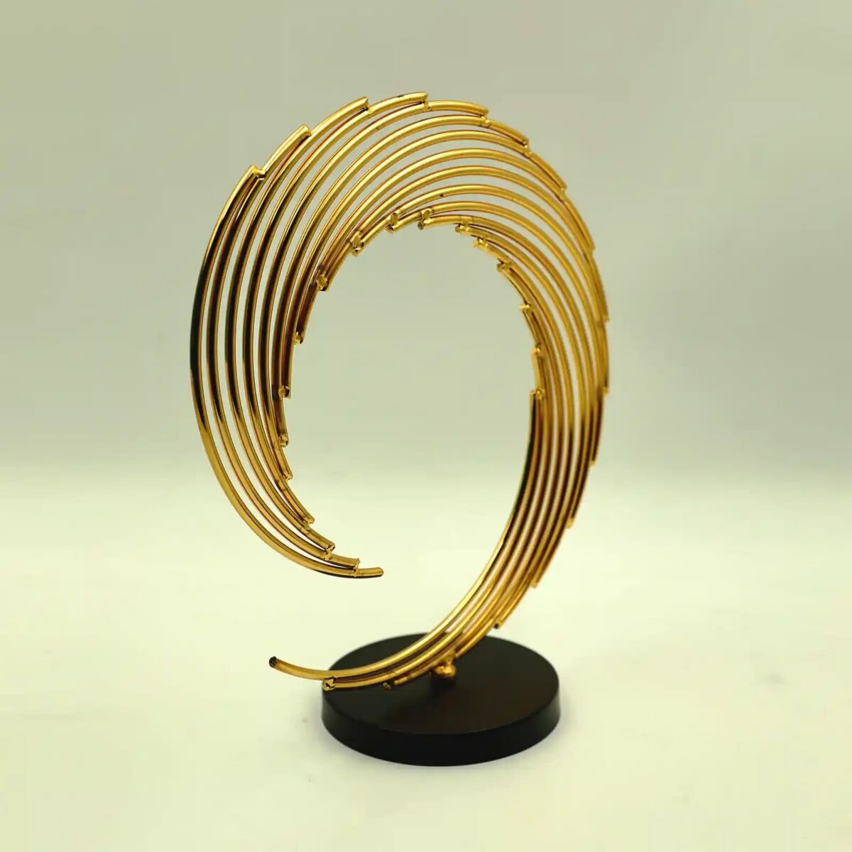 Ornamental Sun Abstract Metal Figurines