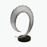 Ornamental Sun Abstract Metal Figurines