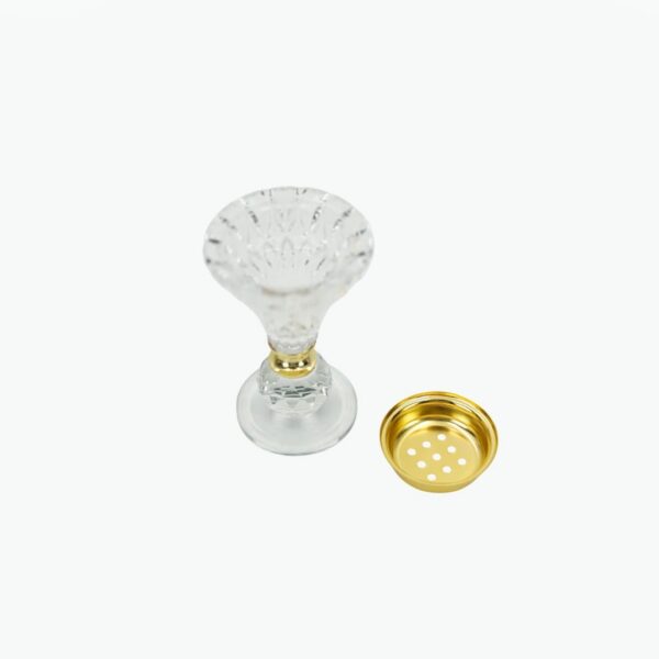 Golden Crystal Decorative Incense Burner