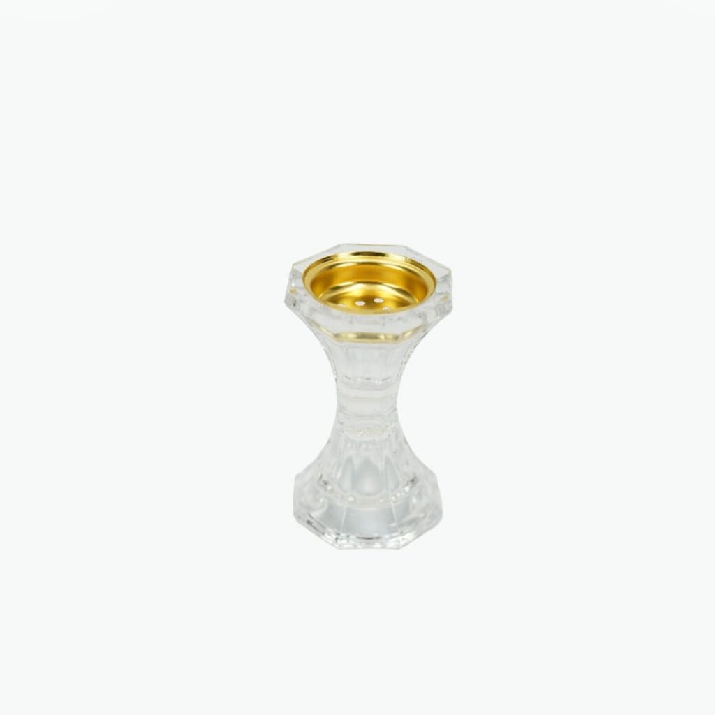 Golden Crystal Incense Burner