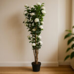 Artificial Camellia Flower Tree