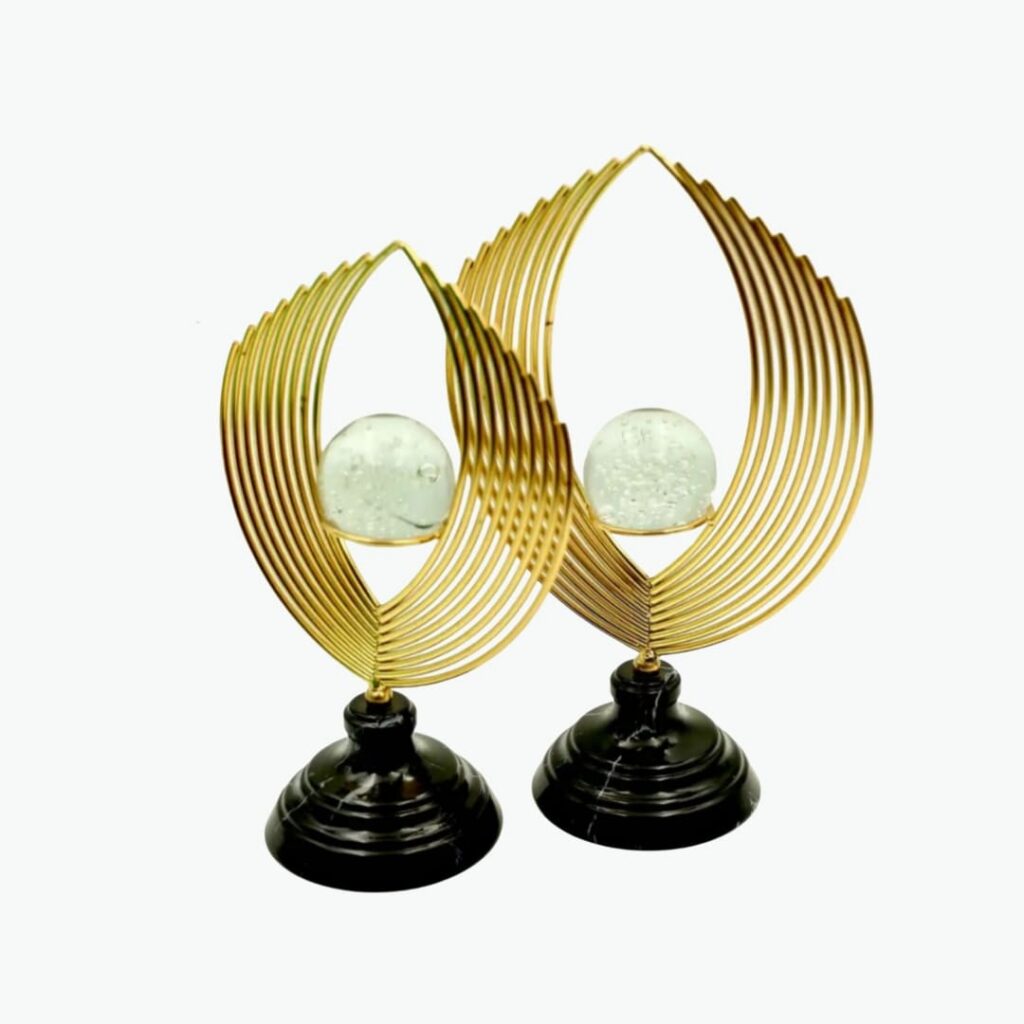 Begüsa Plato 2 Piece Set Accessory Gold Plated