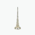 Burj Khalifa Crystal Metal Building Model