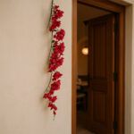Artificial climbing bougainvillea branches