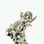 Ceramic Elephant Bust Statue – Elegant Home Decor Accent