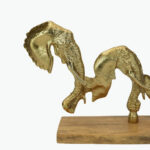 Ceramic Elephant Bust Statue – Elegant Home Decor Accent