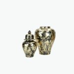 Black & Gold Classic Decorative Jar