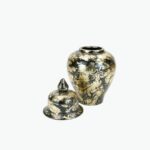 Black & Gold Classic Decorative Jar