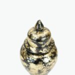 Black & Gold Classic Decorative Jar