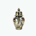 Black & Gold Classic Decorative Jar - الصورة 7