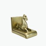 Golden Horse Book Holder Set