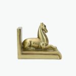 Golden Horse Book Holder Set
