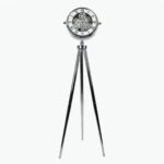 Metal Floor Clock