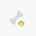 Golden Crystal Incense Burner