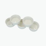 5-Piece Porcelain Ramekin Bowl Set