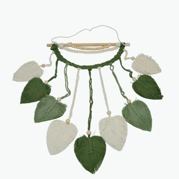 Macrame Wall Hanging Leaves Decor
