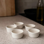 5-Piece Porcelain Ramekin Bowl Set