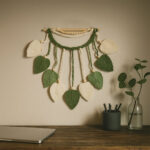 Macrame Wall Hanging Leaves Decor