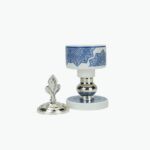 Arabic-Inspired Ceramic and Metal Incense Burner