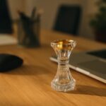 Golden Crystal Incense Burner