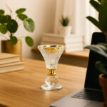 Golden Crystal Decorative Incense Burner