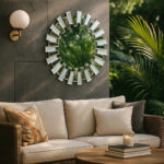 Luxury Sunburst / Art Deco Wall Mirror