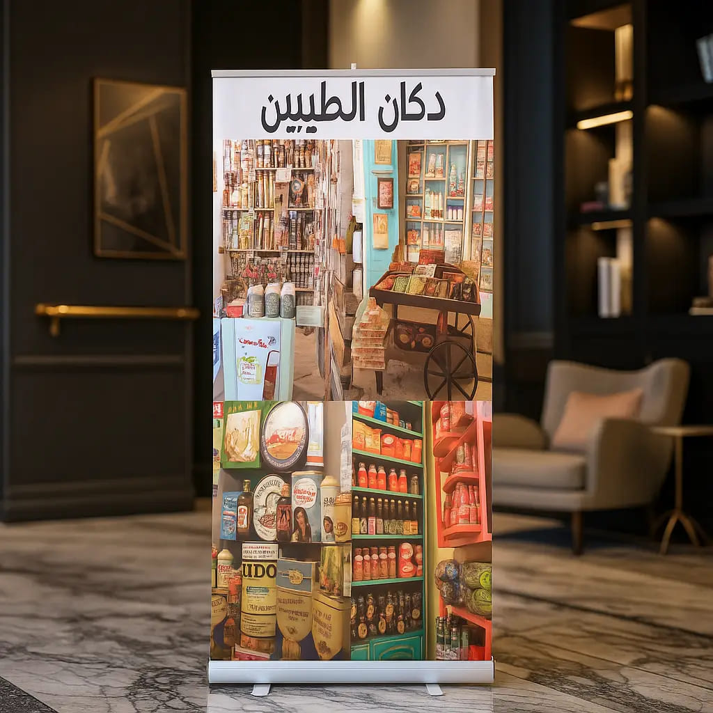 "Dukkan Al Tayyebeen" Nostalgia Roll-Up