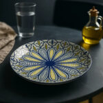 SOMii 18-Piece Ceramic Dinnerware Set (Mandala Design)