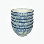 SOMii 18-Piece Ceramic Dinnerware Set (Mandala Design)