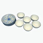SOMii 18-Piece Ceramic Dinnerware Set (Mandala Design)