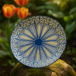 SOMii 18-Piece Ceramic Dinnerware Set (Mandala Design)