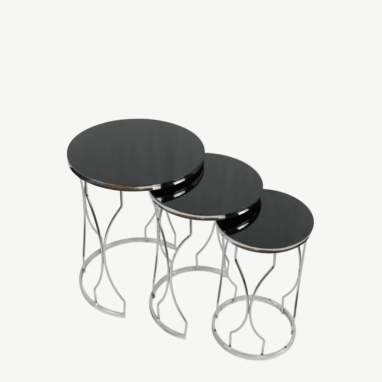 Set of 3 Luxury Nesting Tables Set of 3 Luxury Nesting Tables