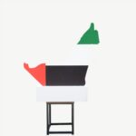UAE Flag Map Display Table/Stand