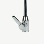Sleek Single-Handle Chrome Basin Faucet