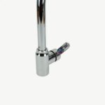 Modern High-Arc Chrome Kitchen Faucet